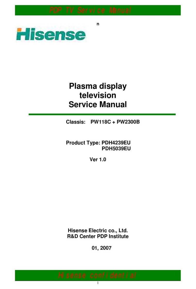 Hisense PDH5039EU User manual