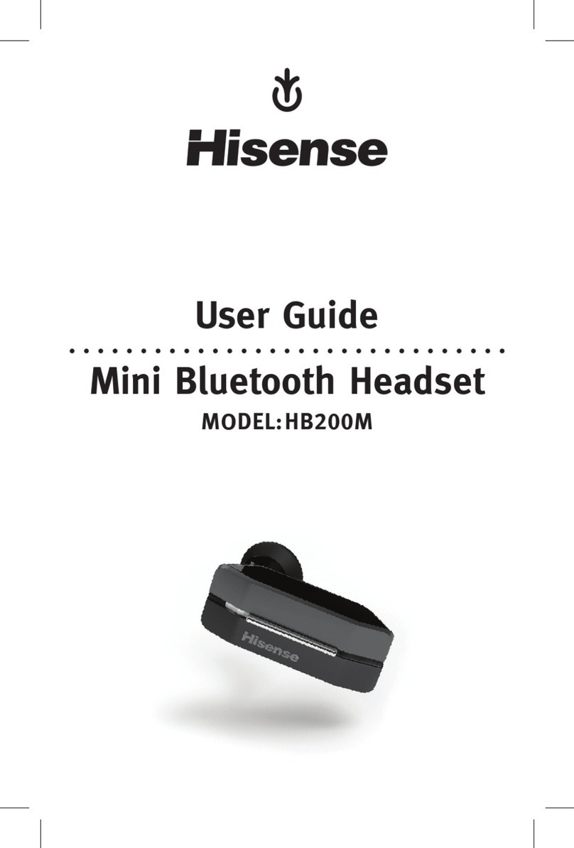Hisense HB200M user guide