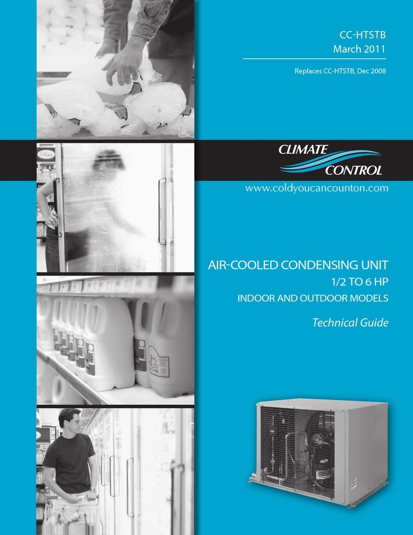 Climate Control CLIMATE CONTROL CC-HTSTB Technical guide