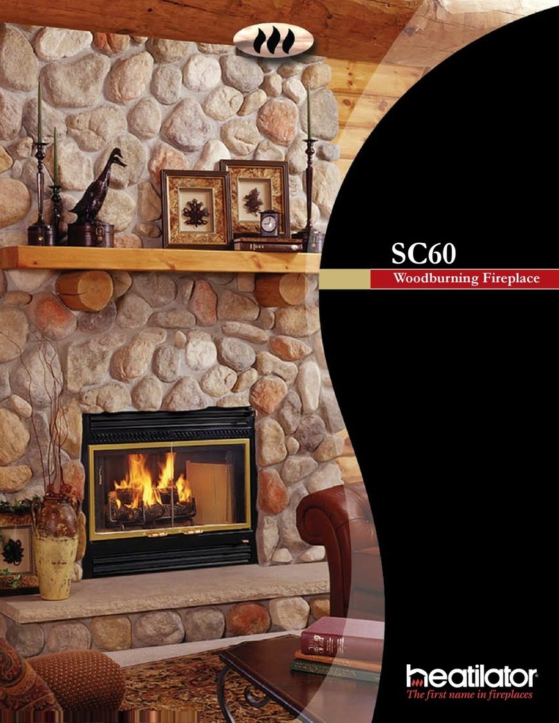 Heatilator SC60 User guide Heatilator SC60 User guide