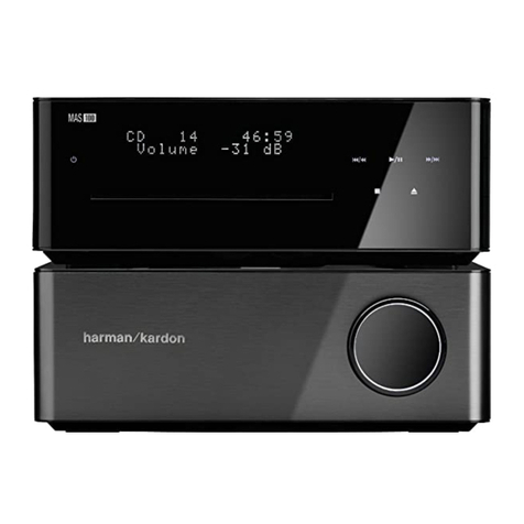 Harman Kardon MAS 110 User manual Harman Kardon MAS 110 User manual