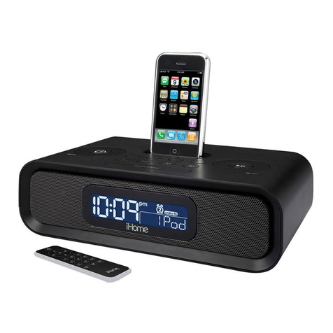 iHome iP99 owner's manual