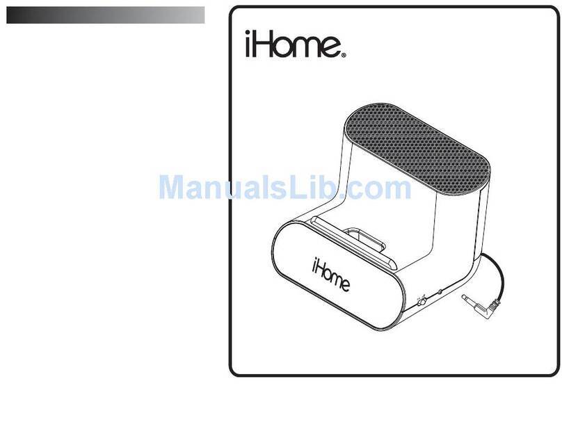 iHome IHM18 user manual