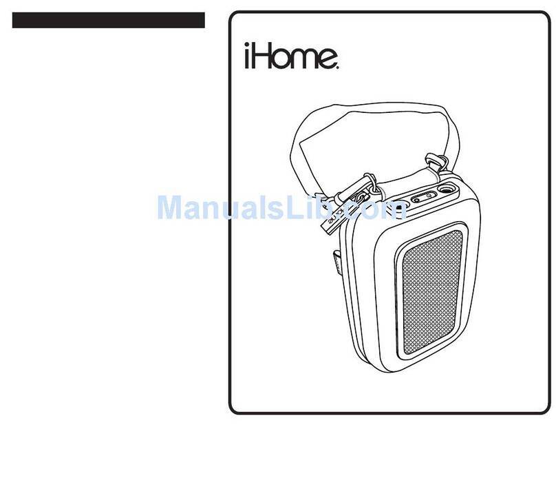 iHome iHM4 IB product manual