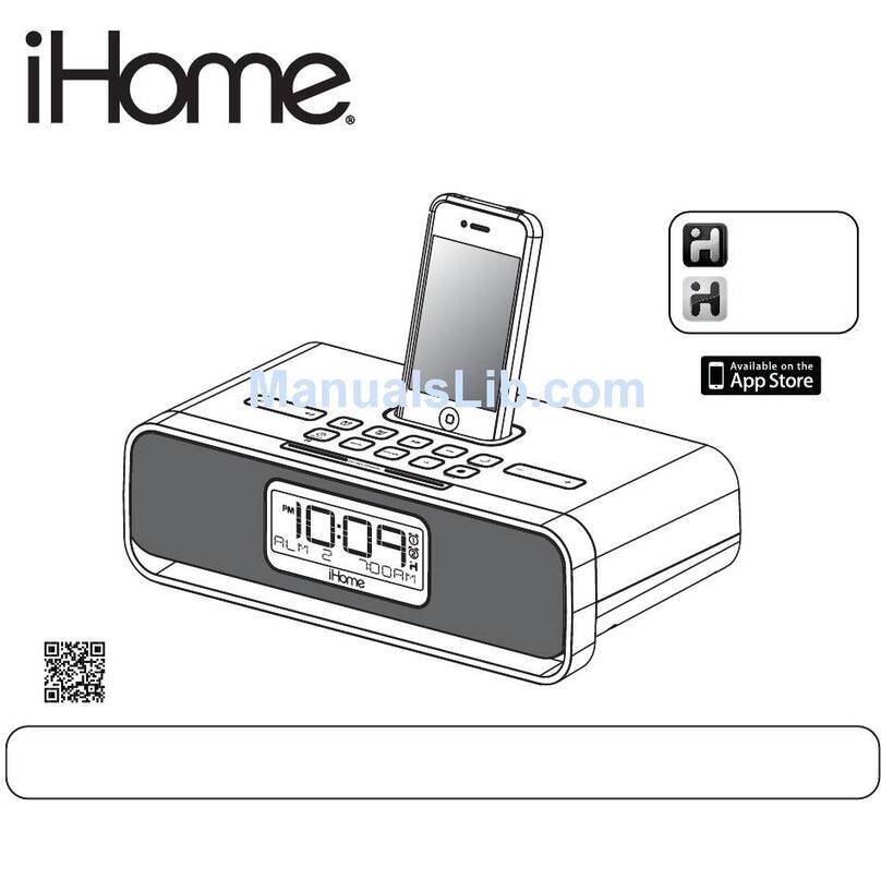 iHome IPHONE IA91 user manual