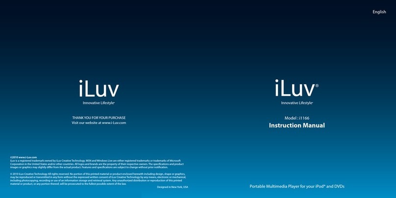 Iluv 21611 User manual
