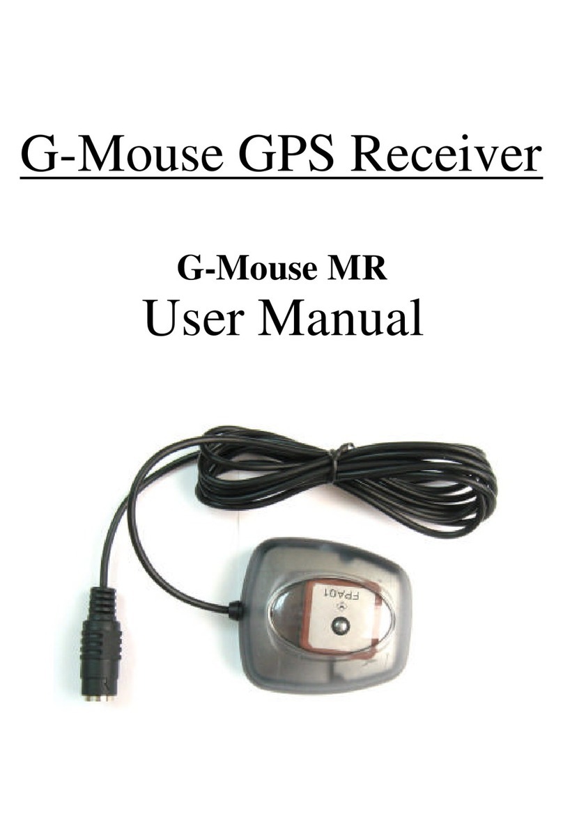 G-Mouse G-Mouse MR G-Mouse GPS Receiver G-Mouse MR user manual