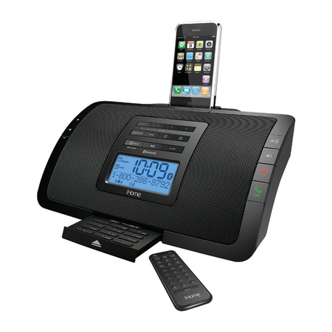 iHome iP47 User manual