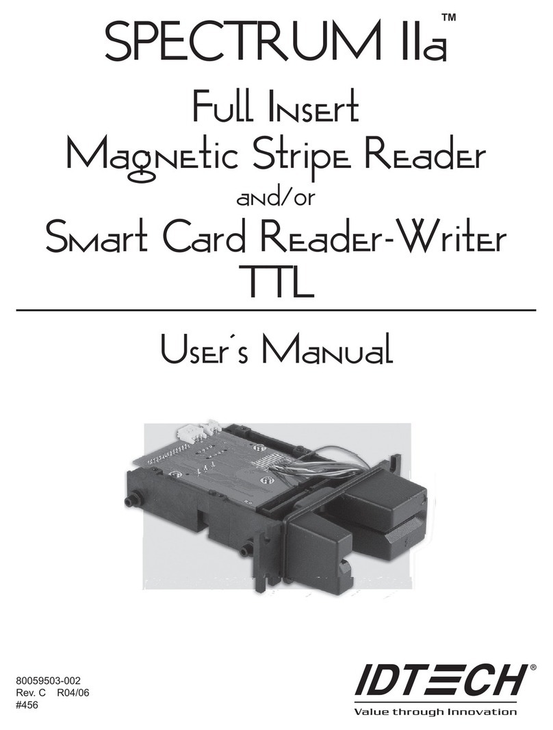 IDTECH Spectrum IIa user manual