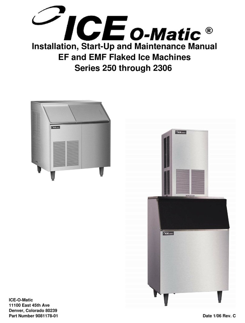 Ice-O-Matic Series 250 through 2306 Manual Ice-O-Matic Series 250 through 2306 Manual