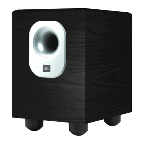 JBL Balboa SUB10 User manual