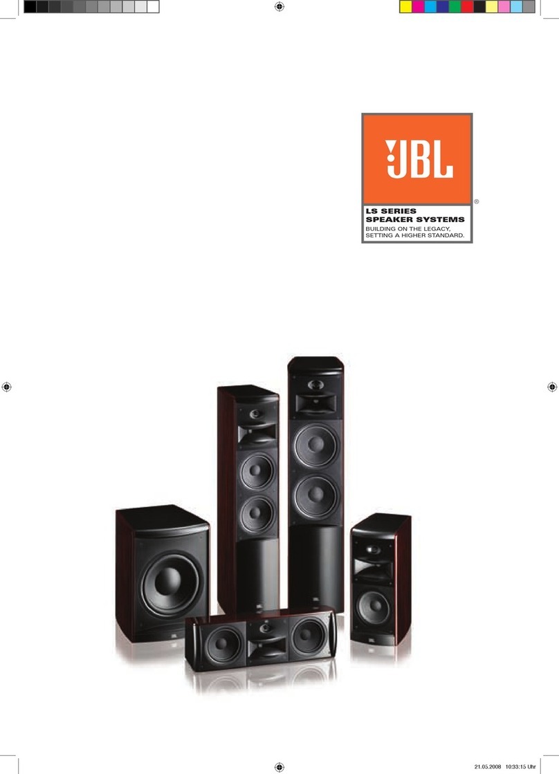 JBL LS Series User manual