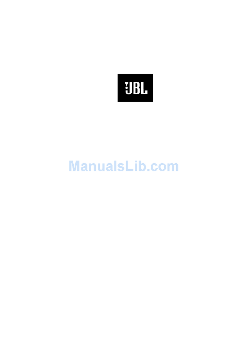 JBL Project EVEREST DD66000 User manual
