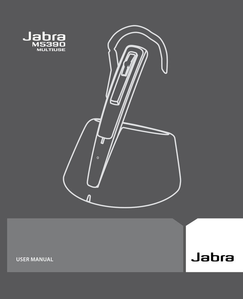 Jabra M5390 user manual
