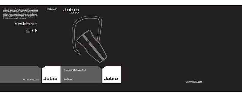 Jabra JX10 - MANUAL 2 user manual