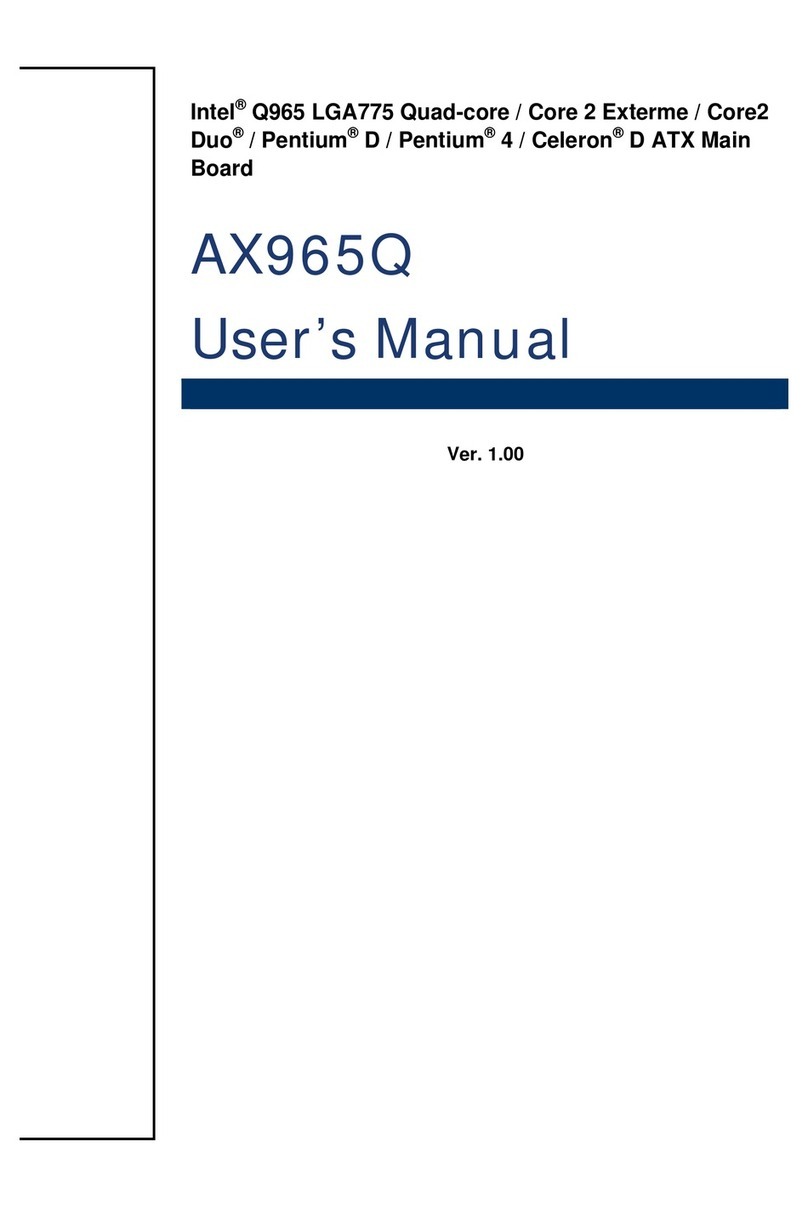 Intel AX965Q User manual