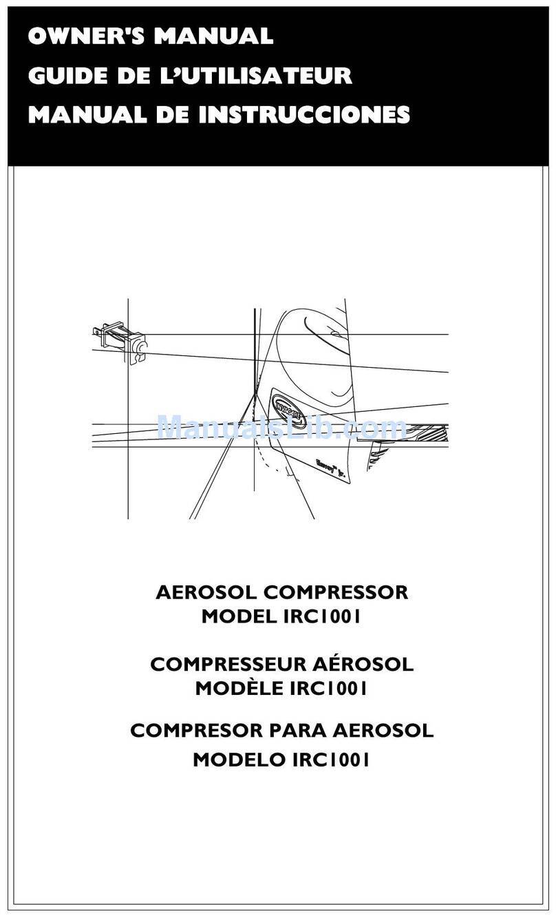 Invacare Envoy Jr. IRC1001 owner's manual
