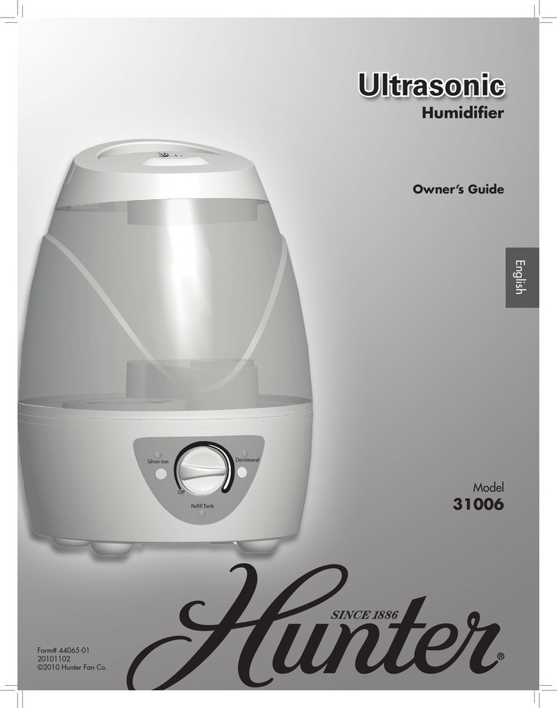 Hunter 31006 owner's guide