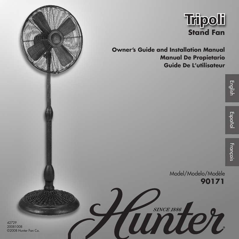 Hunter 20081008 Instruction manual