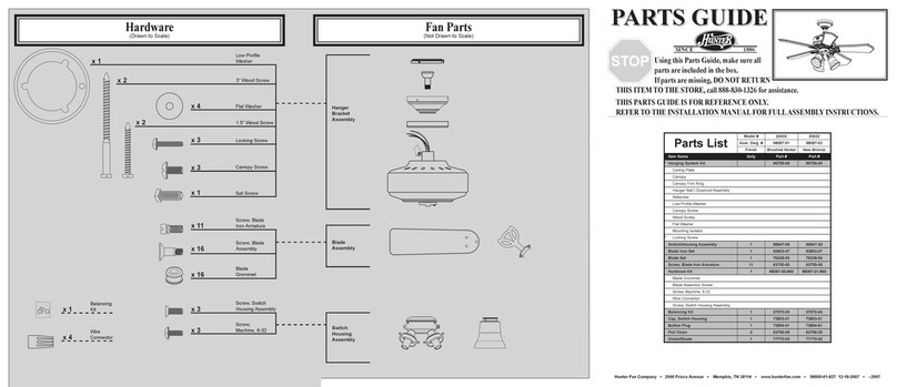 Hunter 20432 Manual