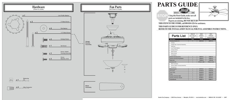 Hunter 28461 Manual