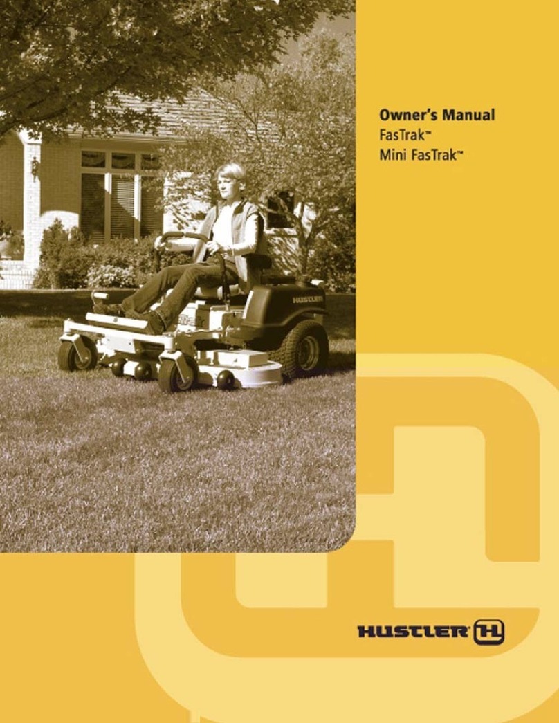 HUSTLER Mini Fastrack User manual