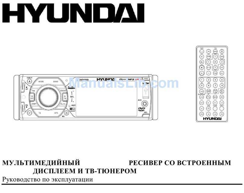 Hyundai H-CMD4009 User manual