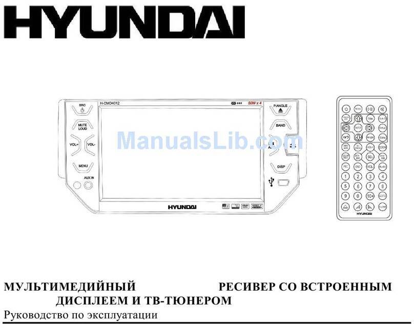 Hyundai H-CMD4012 User manual