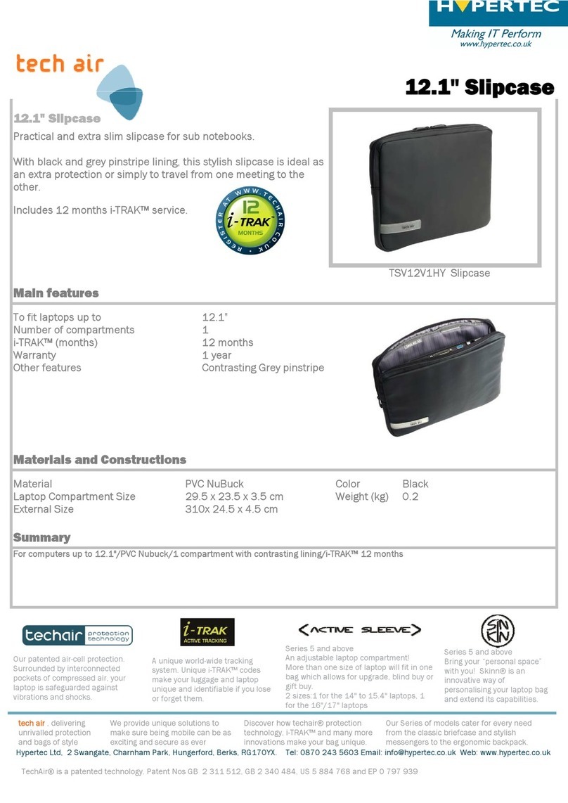 Hypertec Tech air TSV12V1HY User manual Hypertec Tech air TSV12V1HY User manual