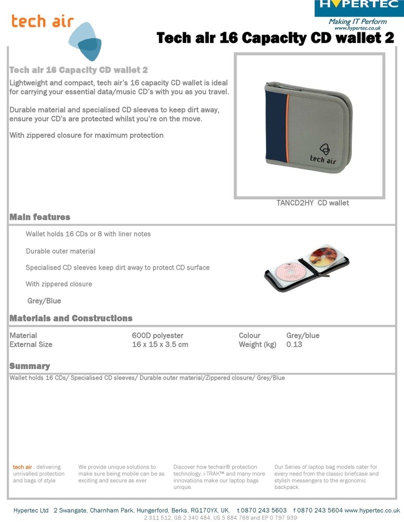 Hypertec Tech air TANCD2HY User manual