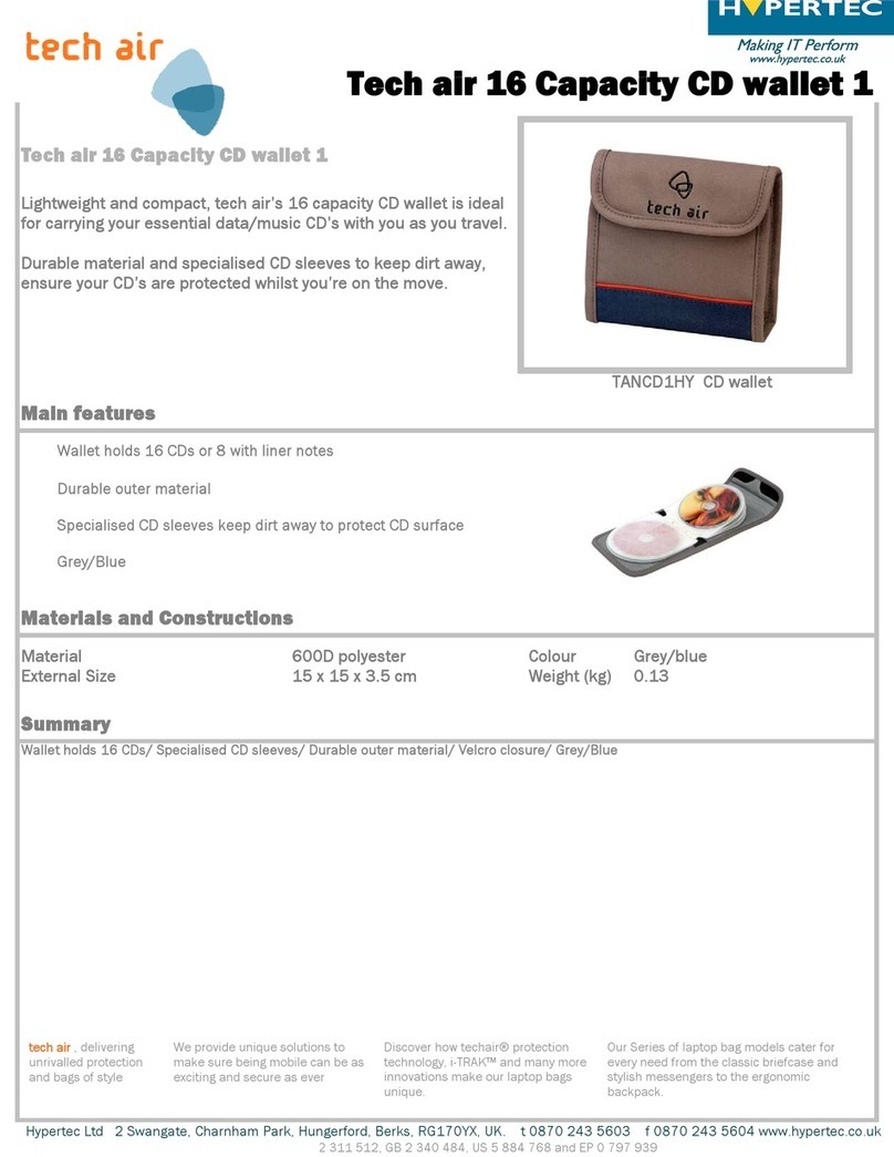 Hypertec Tech air TANCD1HY User manual Hypertec Tech air TANCD1HY User manual