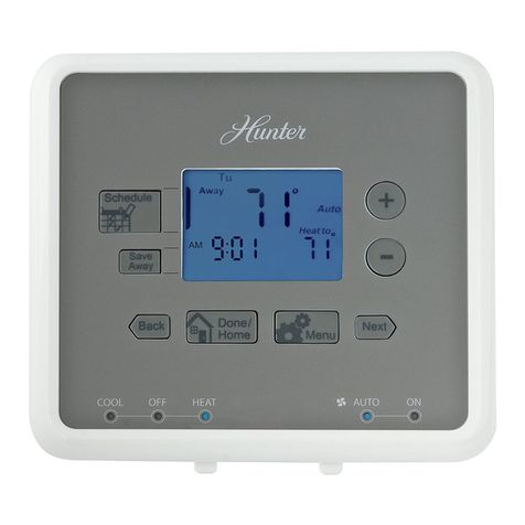 Hunter 44033-01 44272 User manual Hunter 44033-01 44272 User manual