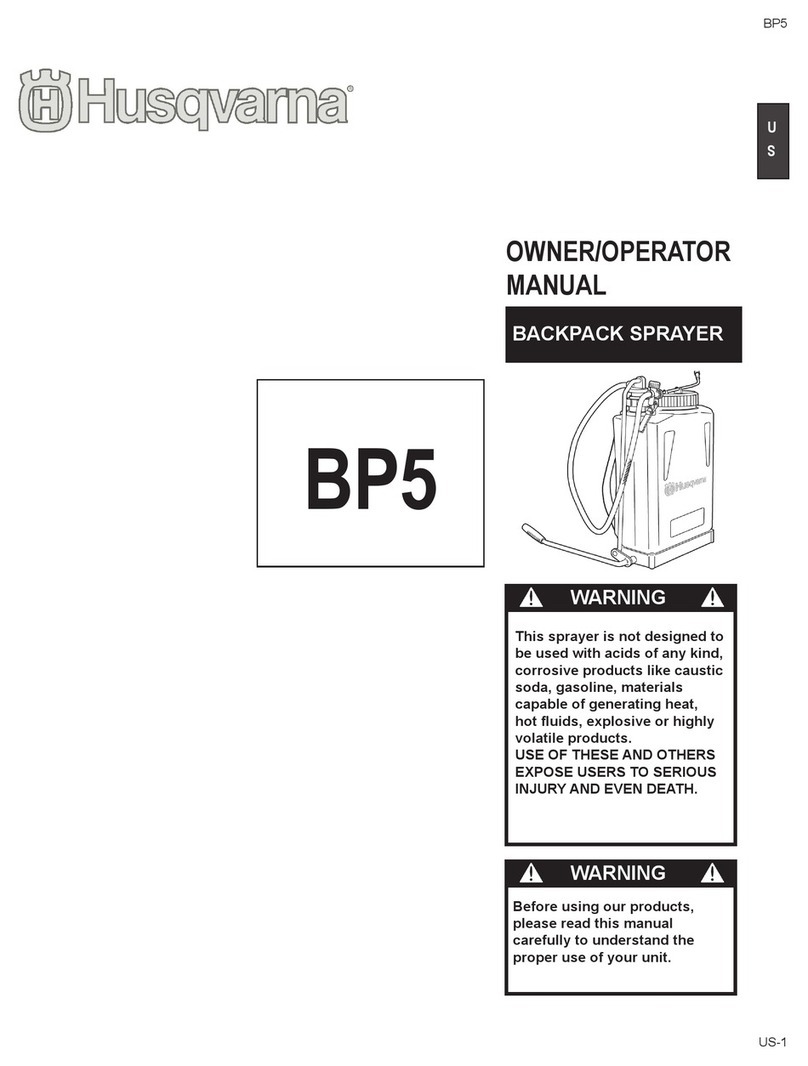 Husqvarna BP5 Owner's/operator's manual Husqvarna BP5 Owner's/operator's manual