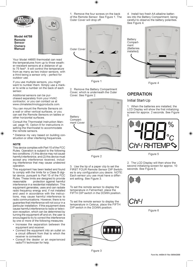 Hunter 44758 owner's manual