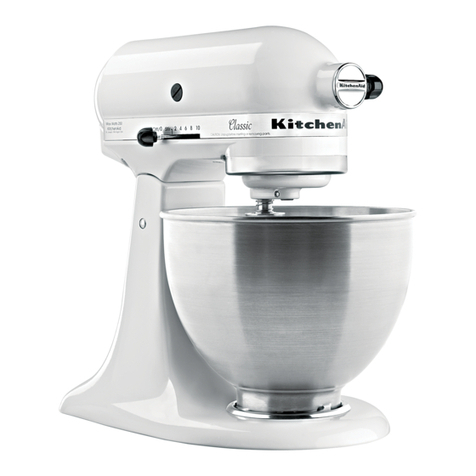 KitchenAid 5K45SSC User manual