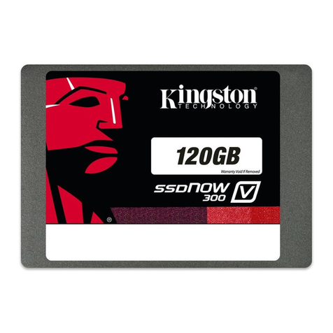 Kingston Technology SSDNow M-series User manual