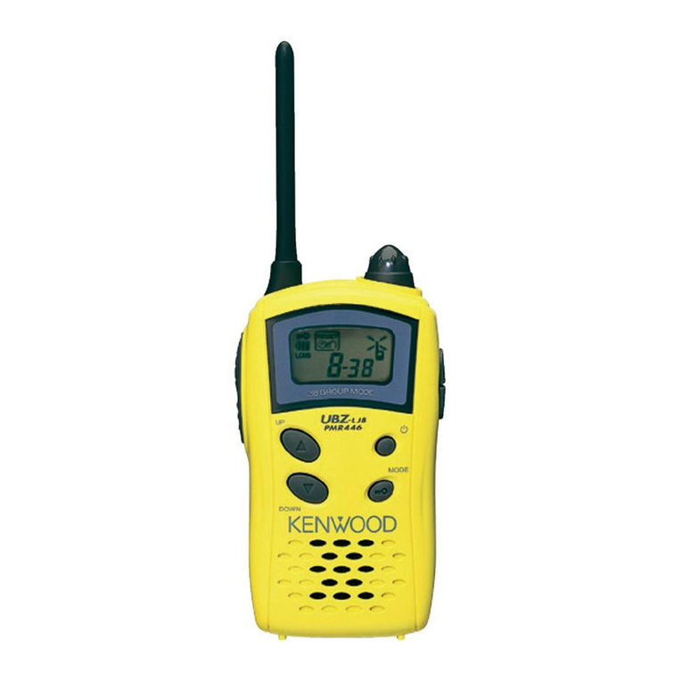 Kenwood UBZ-LJ8 User manual