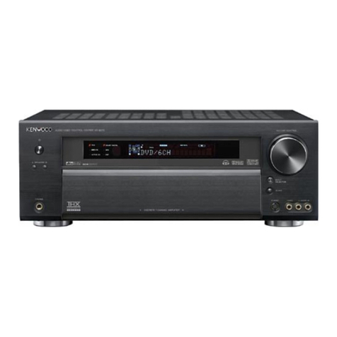 Kenwood VR9070 - THX-Certified Home Theater Receiver instruction manual