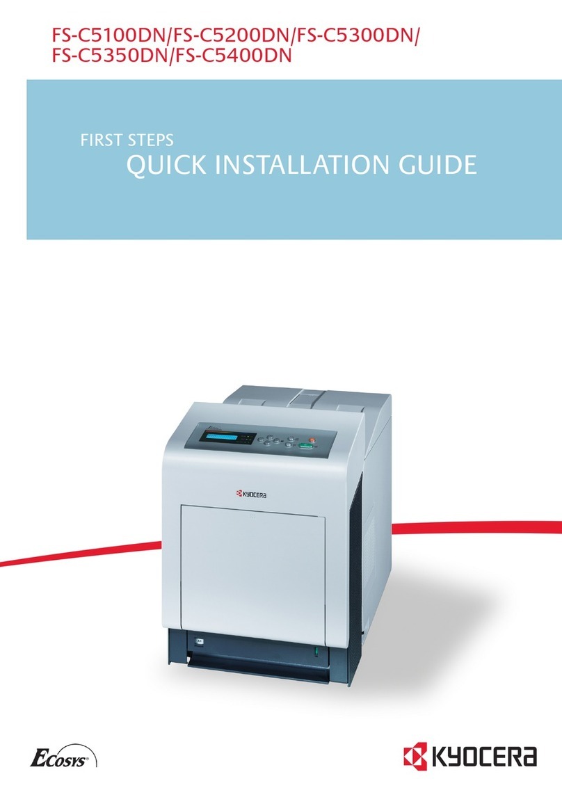 Kyocera ECOSYS FS-C5350DN User manual