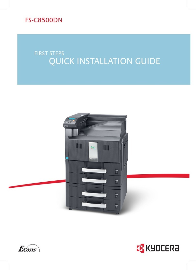 Kyocera ECOSYS FS-C8500DN User manual