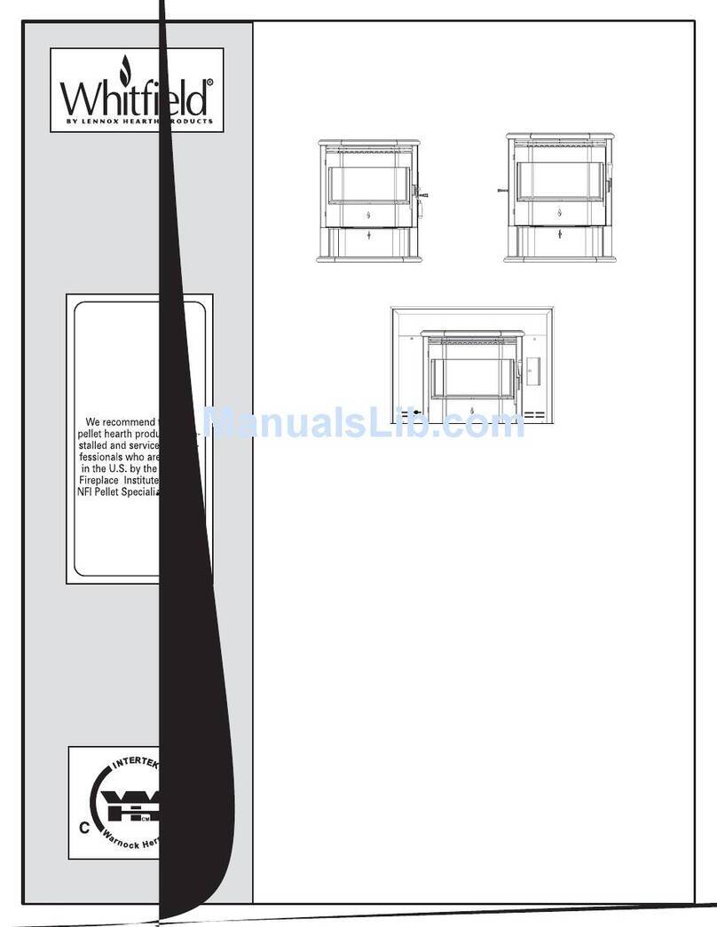 Whitfield Profile 20 FS-2 Installation and operation manual Whitfield Profile 20 FS-2 Installation and operation manual