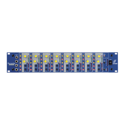 Focusrite ISA 828 User manual