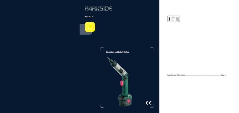 Parkside PAS 2V User manual