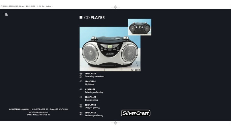 Silvercrest KH 2328 operating instructions