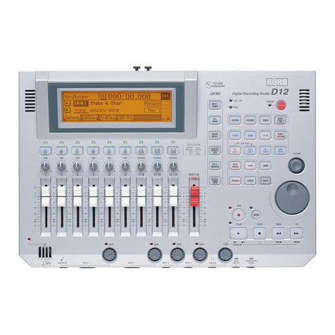 Korg D12 owner's manual
