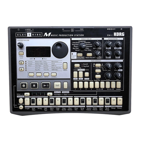 Korg Electribe EM-1 User manual