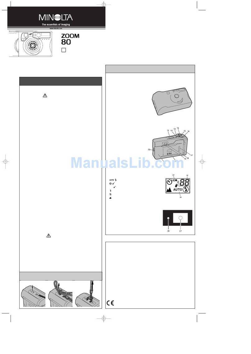 Minolta ZOOM 80 instruction manual
