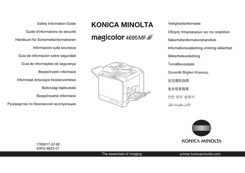 Konica Minolta magicolor 4695MF Original instructions