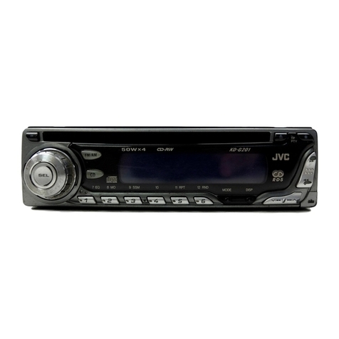 JVC KD-G201 User manual