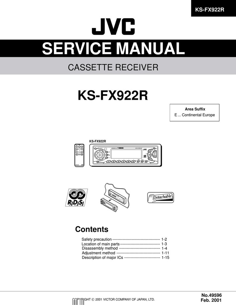 JVC KS-FX922R User manual